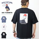 Red Cap Girl レッドキャップガール 冷感とろみポンチ バックプリント 半袖Tシャツ 半T ビッグシルエット オーバーサイズ メンズ レディース ユニ...