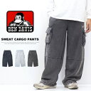 BEN DAVIS ベンデイビス パウダーブリーチ加工 スウェットカーゴパンツ スウェットパンツ ゴリラ メンズ 送料無料 25780045