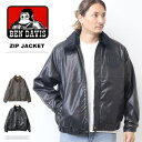 BEN DAVIS ベンデイビス 衿ボア フェイクレザージャケット メンズ アウター ブルゾン ゴリラ 送料無料 25780011