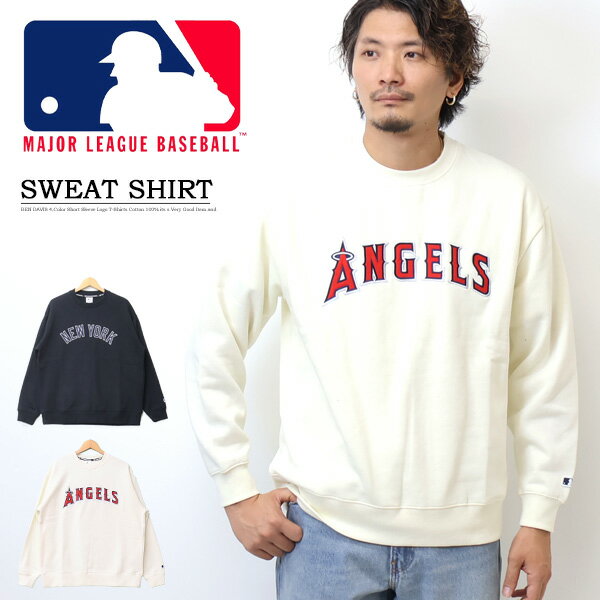MLB メジャーリーグベースボール 裏起毛 スウェットシャツ トレーナー メンズ レディース ユニセックス..