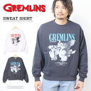 GREMLINES グレムリン フォトプリント スウェットシャツ 裏毛 トレーナー メンズ レディース ユニセックス 送料無料 3715009