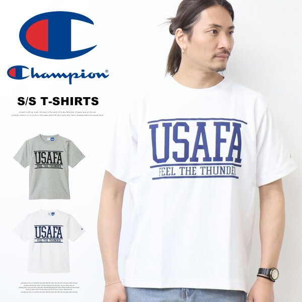 Rakuten - Champion チャンピオン リバースウィーブ ショートスリーブTシャツ USAFA 半袖Tシャツ メンズ 半T 送料無料 C3-D305