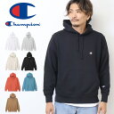 Champion チャンピオン C3-Y136 プルオーバー スウェットパーカー 裏毛 プルパーカー ワンポイント フーディ ベーシック BASIC 定番 メンズ レディース ユニセックス 無地 送料無料