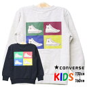 CONVERSE コンバース キッズ ロゴプリント スウェットシャツ トレーナー 裏起毛 C4405 130cm 140cm 150cm 160cm ジュニア 子供用 子供服 男の子 女の子