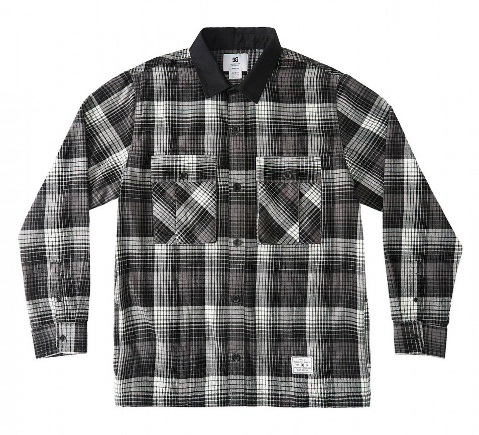 楽天市場】dc shoe（カラーブラック）（カジュアルシャツ｜トップス