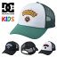 DC SHOES ディーシーシュー キッズ フレイムロゴ メッシュキャップ 帽子 子供男の子 女の子 YCP242603