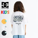DC SHOES ディーシーシュー キッズ グラフィティキャラクター プリント 半袖Tシャツ ドロップショルダー 130cm 140cm 150cm 160cm 子供服 男の子 女の子 YST252507(4)
