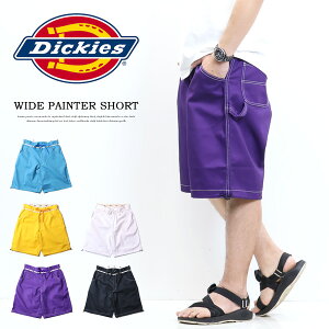 SALE  Dickies ǥå ɥȥ 磻 Х롼 ϡեѥ 18454200 ڥ󥿡ѥ 硼ȥѥ 硼  ǥ ˥å ѥ ̵