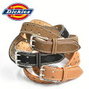 Dickies ディッキーズ スエード調 ダブルピン PUレザーベルト メンズ レディース ユニセックス カット可 DS0361C
