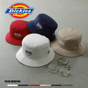 Dickies ディッキーズ ロゴ刺繍 バケットハット 帽子 バケハ メンズ レディース ユニセックス ブランドロゴ 18417300