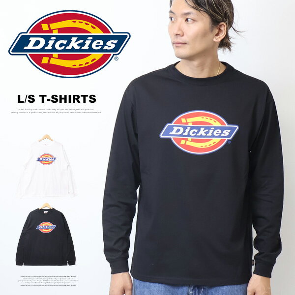 Rakuten - Dickies ディッキーズ ロゴプリント 長袖Tシャツ ロンT 長T メンズ 80821600