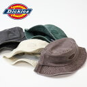Dickies ディッキーズ ロゴ刺繍 ピグメント加工 バケットハット 帽子 バケハ メンズ レディース ユニセックス 80973000