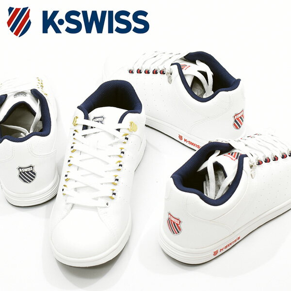 ケースイス スニーカー メンズ K・SWISS ケースイス KS 100 スニーカー ローカット 靴 シューズ カジュアル K-SWISS 送料無料 36101571 36101570