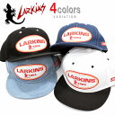 LARKINS ラーキンス ロゴ刺繍 ベースボールキャップ 帽子 LKTM-103 メンズ レディース ユニセックス キャップ ブランドロゴ 定番