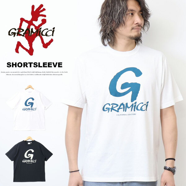 乐天商城 - GRAMICCI グラミチ Gロゴ 半袖Tシャツ 半T メンズ 送料無料 G4SU-T098
