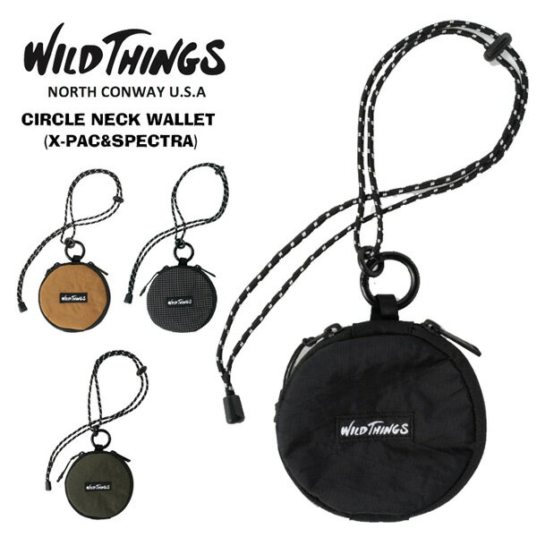 Rakuten - WILD THINGS ワイルドシングス サークルネックウォレット X-PAC SPECTRA ミニ財布 サイフ さいふ コインケース 小銭入れ メンズ レディース ユニセックス WT3803604 WT-380-3604