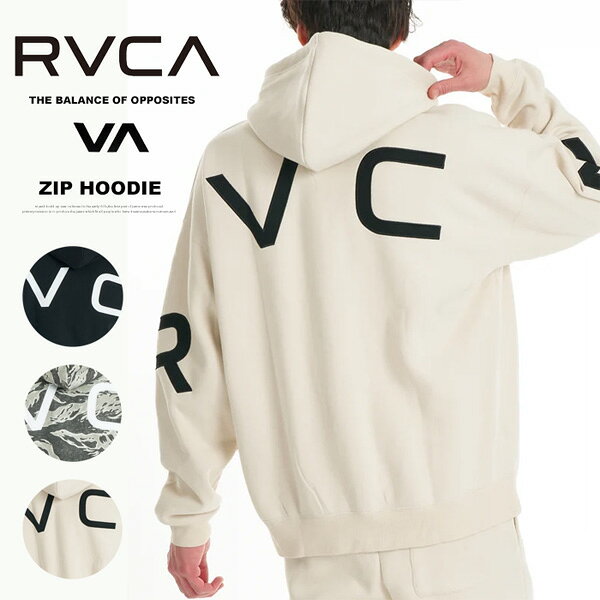 楽天市場】ルーカ RVCA（スタイル（パーカー）ジップアップパーカー