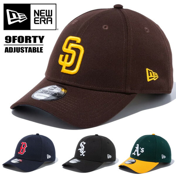 NEW ERA ニューエラ 9FORTY チームロゴ キャップ 帽子 ベースボールキャップ 940 メンズ レディース ユニセックス 送料無料 13562136 13562135 13562132 13562131