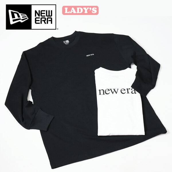 NEW ERA ニューエラ レディース 長袖 ワンピース NEW ERAロゴ 長袖Tシャツ 長T ロ