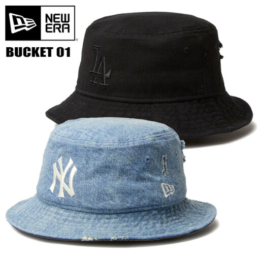NEW ERA ニューエラ バケット01 Damaged Series バケットハット ロサンゼルス・ドジャース ニューヨーク・ヤンキース バケハ ハット 帽子 メンズ 送料無料 14388514 14388513 NEW ERA ニューエラ バケット01 Damaged Series バケットハット ロサンゼルス・ドジャース ニューヨーク・ヤンキース バケハ ハット 帽子 メンズ 送料無料 14388514 14388513