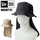 NEW ERA ニューエラ アウトドア バケット01 バケットハット サンシェード パッカブル SOLOTEX x ECOPET バケハ 帽子 メンズ レディー...