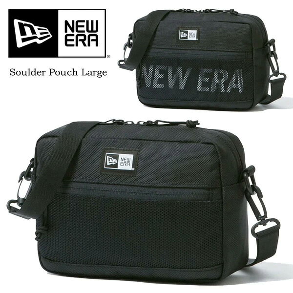 Rakuten - NEW ERA ニューエラ ショルダーポーチ ラージ 2L ショルダーバッグメンズ レディース ユニセックス 送料無料 14521316 14521315