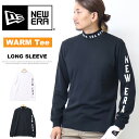 NEW ERA GOLF ニューエラ ゴルフ ハイカラー 長袖 ウォーム Tシャツ Sleeve Logo モックネック ミッドネック 長袖Tシャツ 長T ロン...