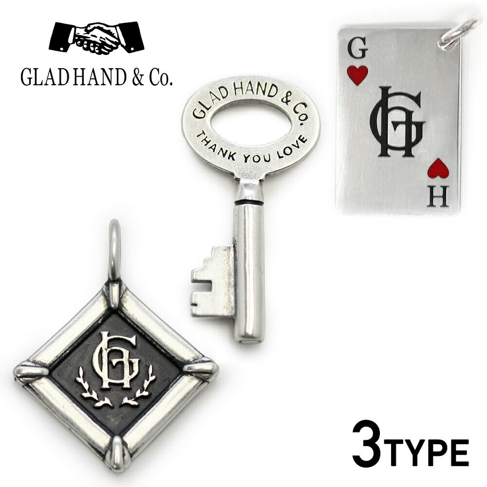 GLADHAND JEWELRY TOP FOB KEY TRUMP (SILVER925) グラッドハンド ジュエリー フォブトップ キートップ トランプトップ/GLADHAND/GANGSTERVILLE/ギャングスタービル/WEIRDO/ウィアード/OLD CROW/オールドクロウ