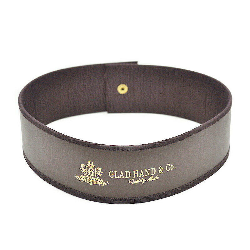 GLAD HAND Co. GH HAT - LEATHER BAND (BROWN) グラッドハンド レザーバンド【GANGSTERVILLE/ギャングスタービル/WEIRDO/ウィアード/OLD CROW/オールドクロウ】