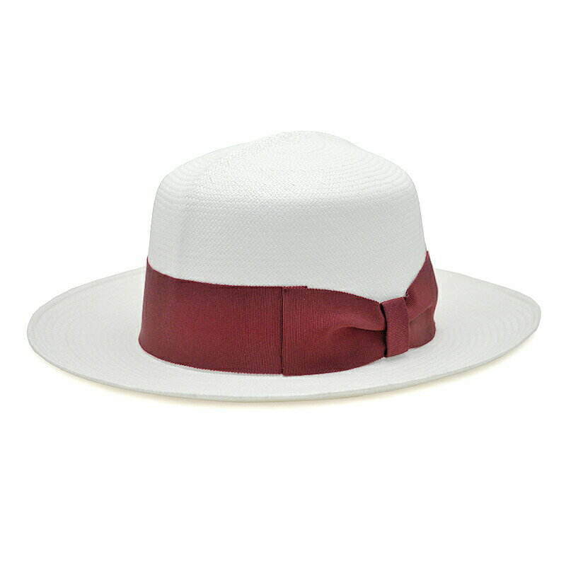 残り57cmのみ GLAD HAND Co. - HAT WILLIAM PANAMA (WHITE) グラッドハンド パナマ ハット【GANGSTERVILLE/ギャングスタービル/WEIRDO/ウィアード/OLD CROW/オールドクロウ】