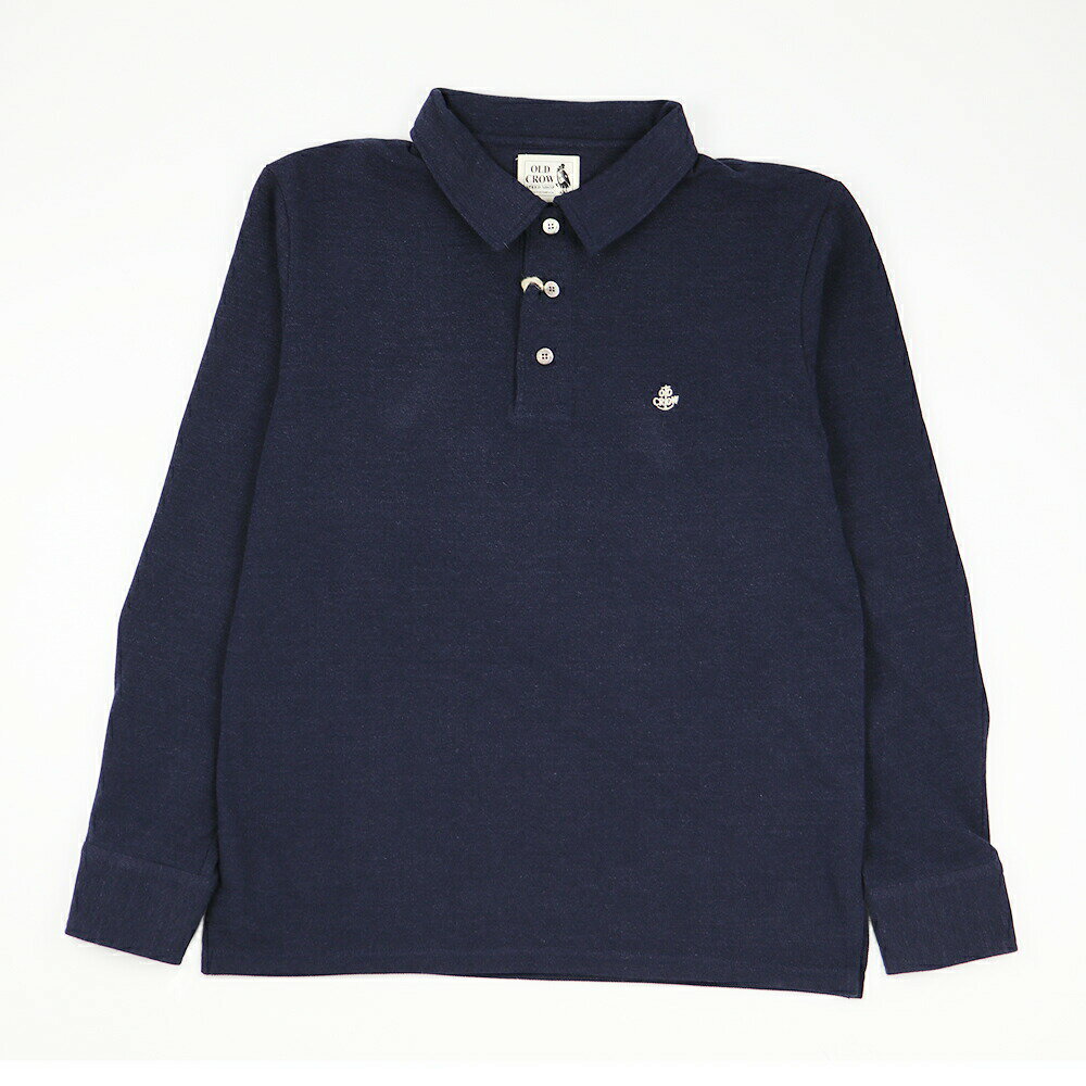 残りSサイズのみ OLD CROW BOAT CLUB - L/S POLO SHIRTS オールドクロウ 長袖 ポロシャツ/GLADHAND/グラッドハンド/GANGSTERVILLE/ギャングスタービル/WEIRDO/ウィアード