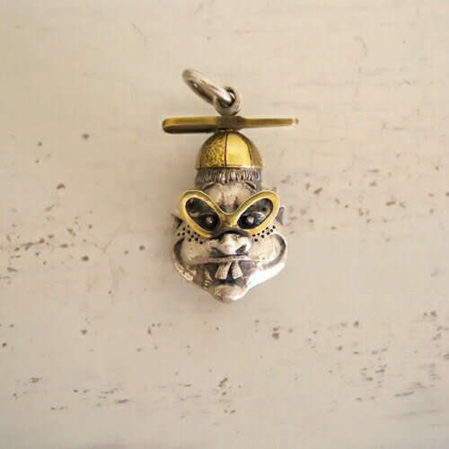 R MODELS RM SCHMUCK PROPELLOR BOY TOP (SILVER × BRASS ) アールモデルス ペンダントトップ シルバー×ブラス(真鍮)