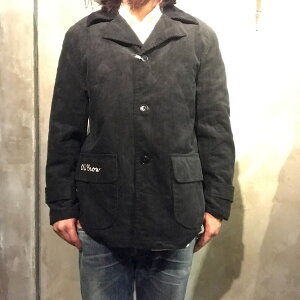 OLDCROWSPEEDSHOP-COAT(BLACK)オールドクロウスピードショップコーデュロイコート/GLADHAND/グラッドハンド/GANGSTERVILLE/ギャングスタービル/WEIRDO/ウィアード