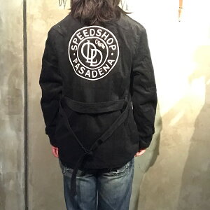OLDCROWSPEEDSHOP-COAT(BLACK)オールドクロウスピードショップコーデュロイコート/GLADHAND/グラッドハンド/GANGSTERVILLE/ギャングスタービル/WEIRDO/ウィアード