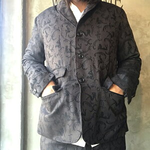 GANGSTERVILLESPEAKEASY-JACKET(BROWN)ギャングスタービルテーラードジャケット/3ピース/セットアップ/GLADHAND/グラッドハンド/WEIRDO/ウィアード/OLDCROW/オールドクロウ