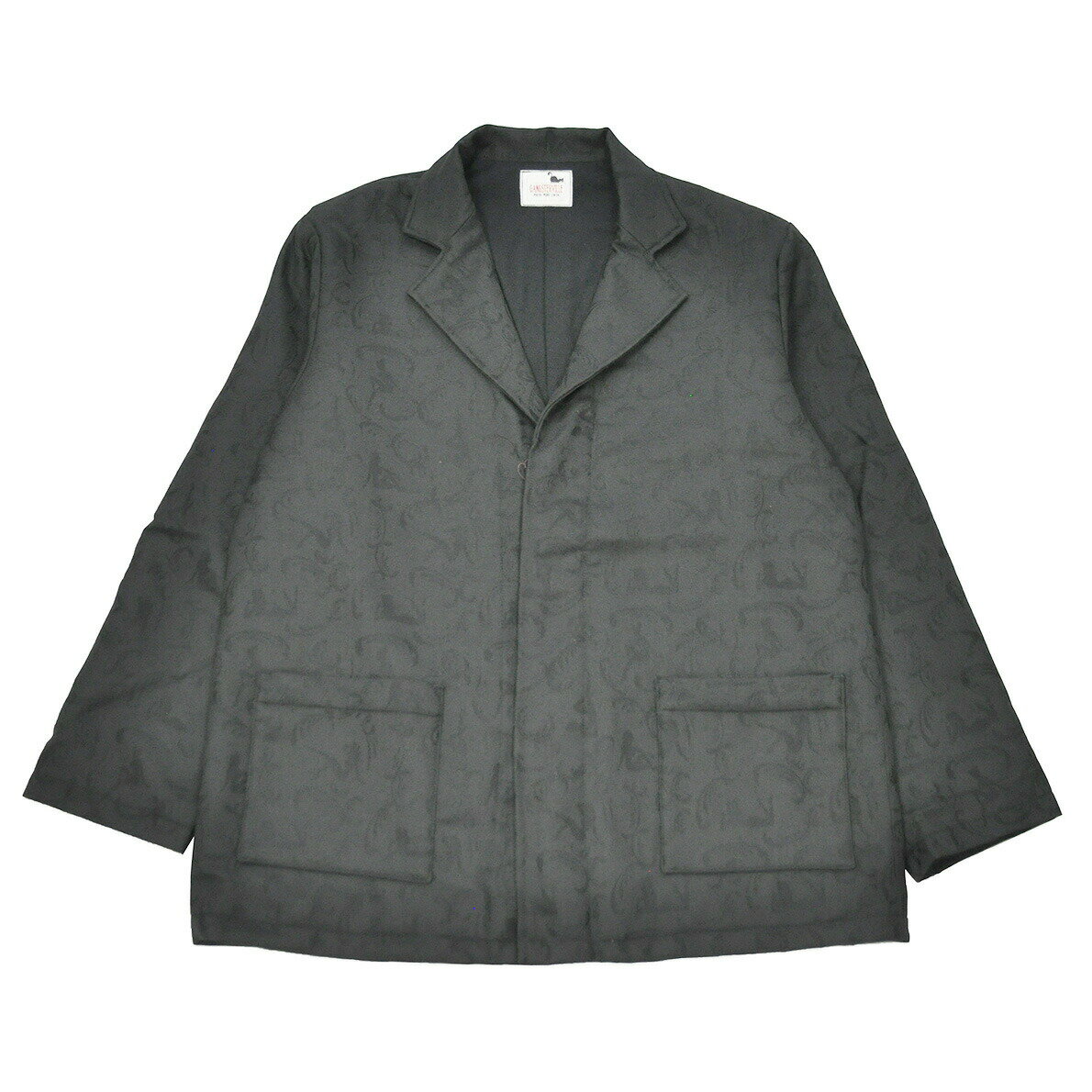 残りMサイズのみ GANGSTERVILLE SPEAKEASY - COAT ※MIDDLE (BLACK) ギャングスタービル ミドル丈 コート/GLADHAND/グラッドハンド/WEIRDO/ウィアード/OLD CROW/オールドクロウ