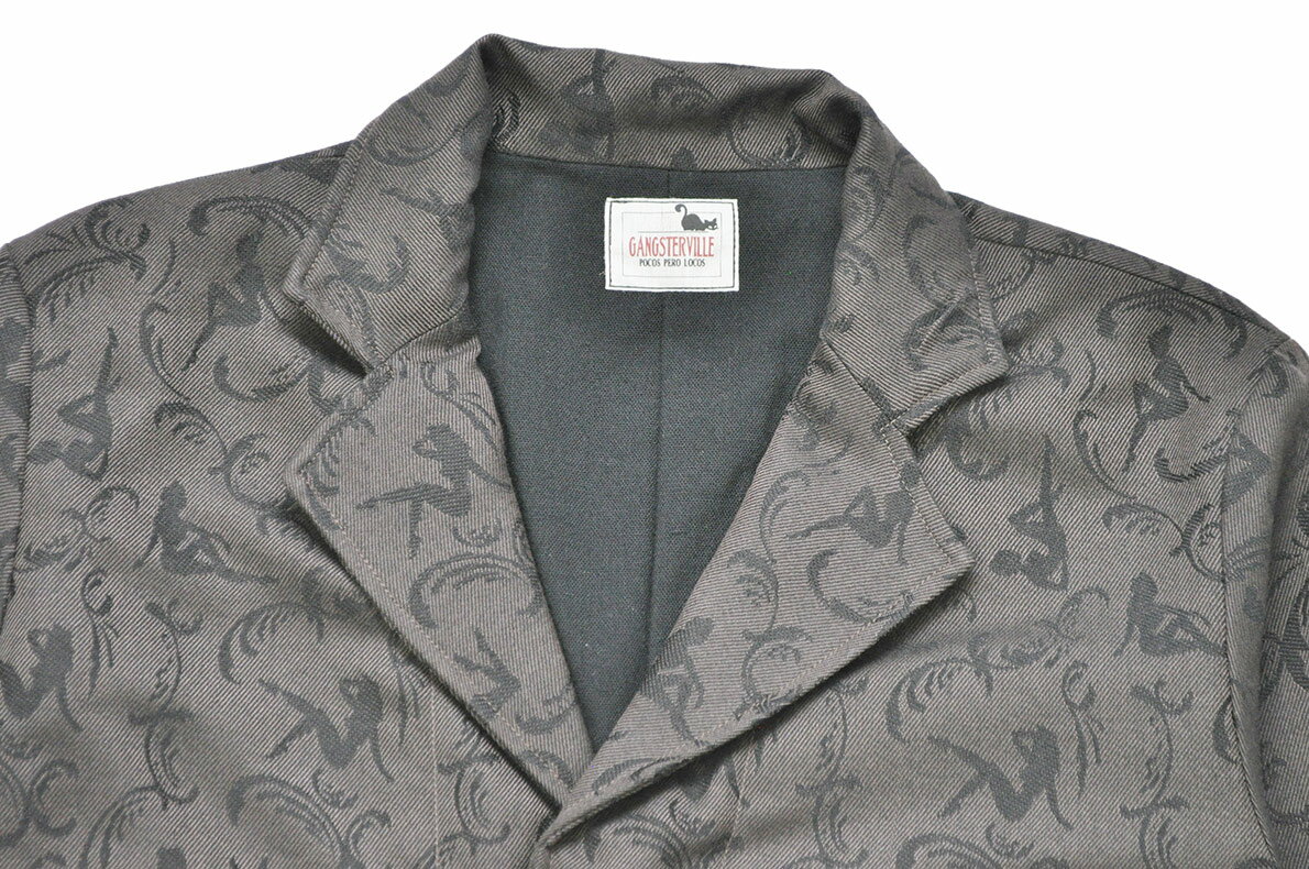 【残りM・Lサイズのみ】GANGSTERVILLE SPEAKEASY - COAT ※MIDDLE (BROWN) ギャングスタービル ミドル丈 コート/GLADHAND/グラッドハンド/WEIRDO/ウィアード/OLD CROW/オールドクロウ 【残りM・Lサイズのみ】GANGSTERVILLE SPEAKEASY - COAT ※MIDDLE (BROWN) ギャングスタービル ミドル丈 コート/GLADHAND/グラッドハンド/WEIRDO/ウィアード/OLD CROW/オールドクロウ