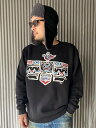 残りMサイズのみ ノースノーネーム スウェット (ブラック) メンズ NORTH NO NAME “FLYING BAT” SWEAT (BLACK)