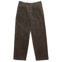 残りLサイズのみ ウィアード コーデュロイ パンツ メンズ WEIRDO LONE WOLF - CORDUROY PANTS GLADHAND グラッドハンド GANGSTERVILLE ギャングスタービル OLD CROW オールドクロウ