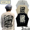 残りL・XLサイズのみ ノースノーネーム Tシャツ ロンT 長袖 メンズ ステッカー付き NORTH NO NAME NNN SIGN L/S T-SHIRTS HOLIDAY PAINT Sketch