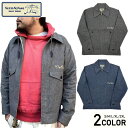 ノースノーネーム シャンブレージャケット ワークジャケット メンズ 日本製 NORTH NO NAME NNN WORK JACKET