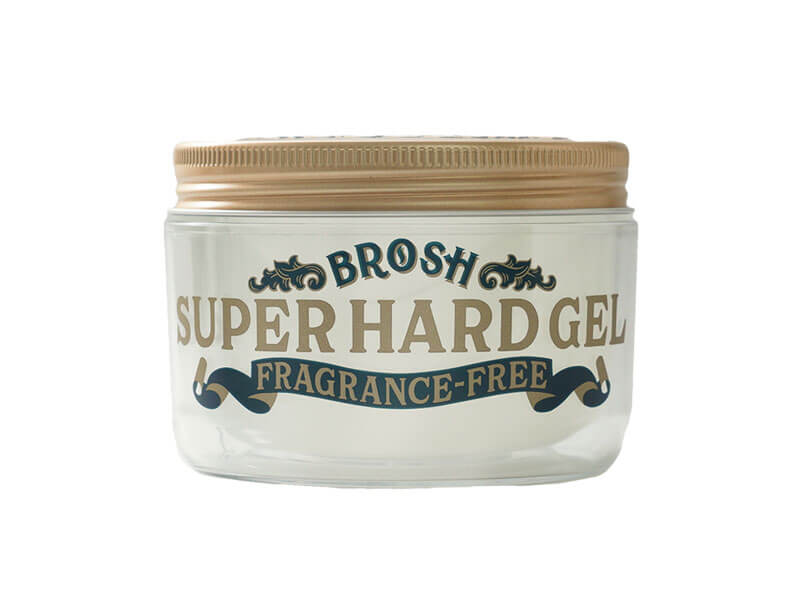 ブロッシュスーパーハードジェル水性BROSHSUPERHARDGEL200g整髪料日本製スタイリング剤ブロッシュポマード