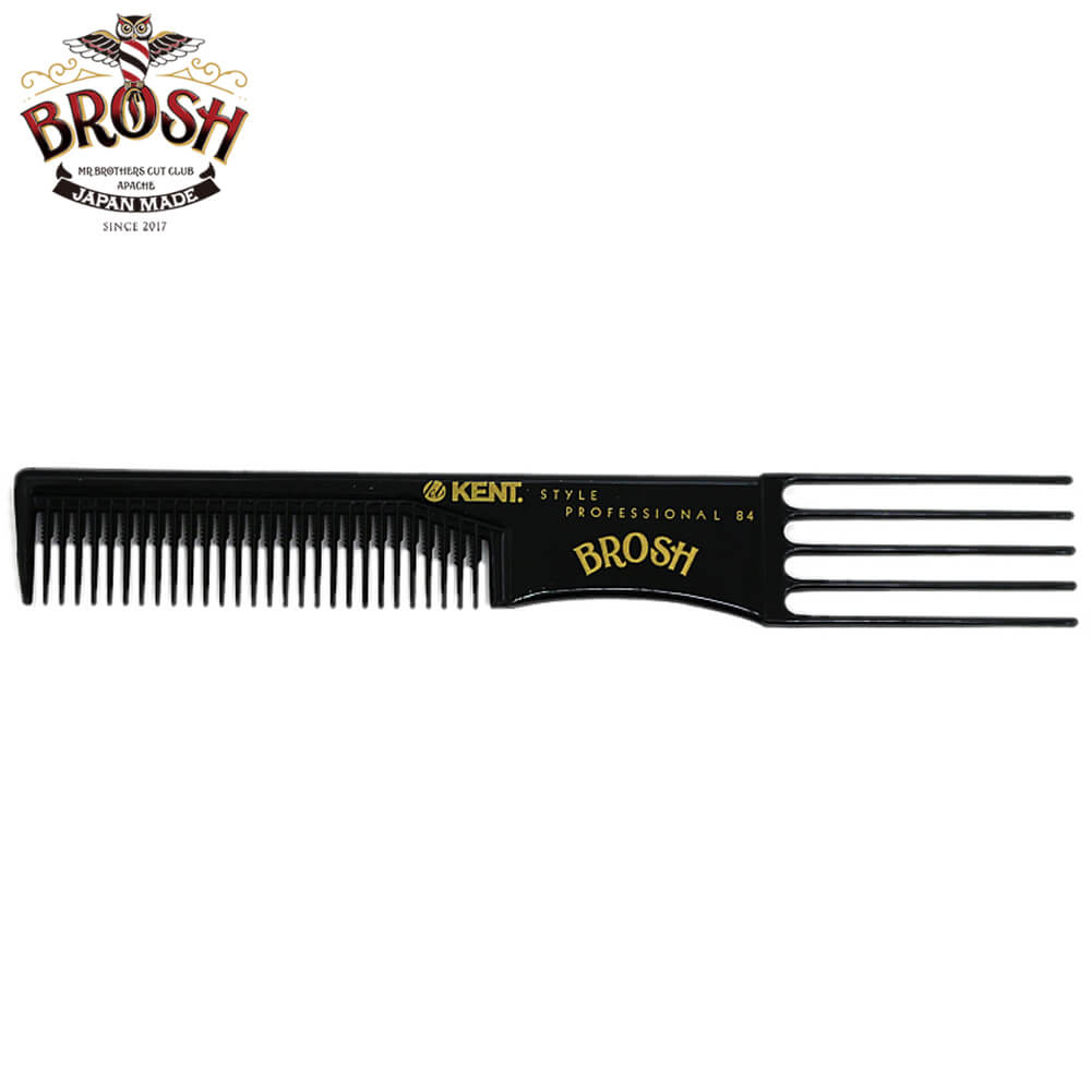 ブロッシュ ケント ニードル コーム くし ポマードコーム バーバー コーム KENT×BROSH COLLABORATION NEEDLE COMB イタリア製