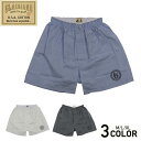 グラッドハンド ボクサー パンツ ショーツ トランクス ワンポイントプリント メンズ 日本製 USAコットン 米綿 GLADHAND WOVEN FABRIC STANDARD BOXER SHORTS 1POINT GANGSTERVILLE ギャングスタービル WEIRDO ウィアード ブランド