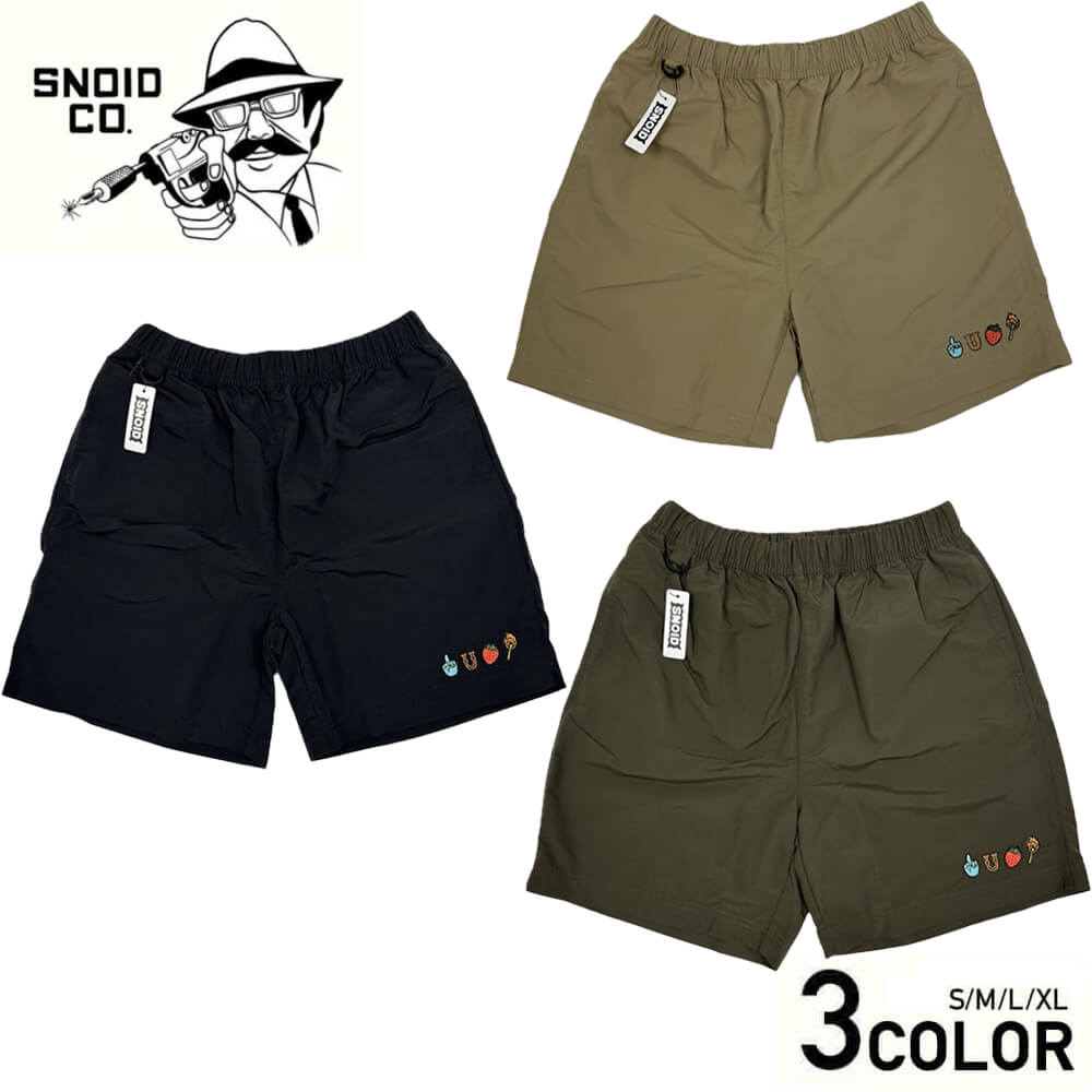 スノイド ショートパンツ メンズ ショーツ ハーフパンツ メンズ SNOID F Y V M Nylon Shorts