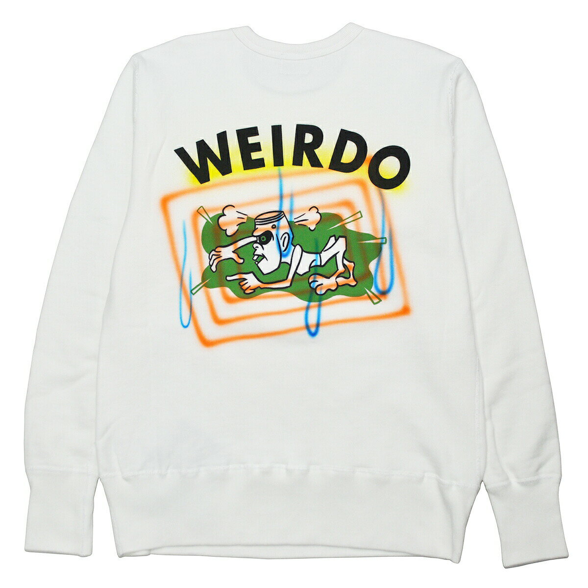 残りM・Lサイズのみ WEIRDO BICYCLE PLATES - SWEAT 