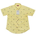 残りSサイズのみ WEIRDO SEXY COMIC - SHORT SLEEVE SHIRTS (YELLOW) ウィアード 総柄 半袖 シャツ/GLADHAND GANGSTERVILLE/ギャングスタービル/OLD CROW/オールドクロウ