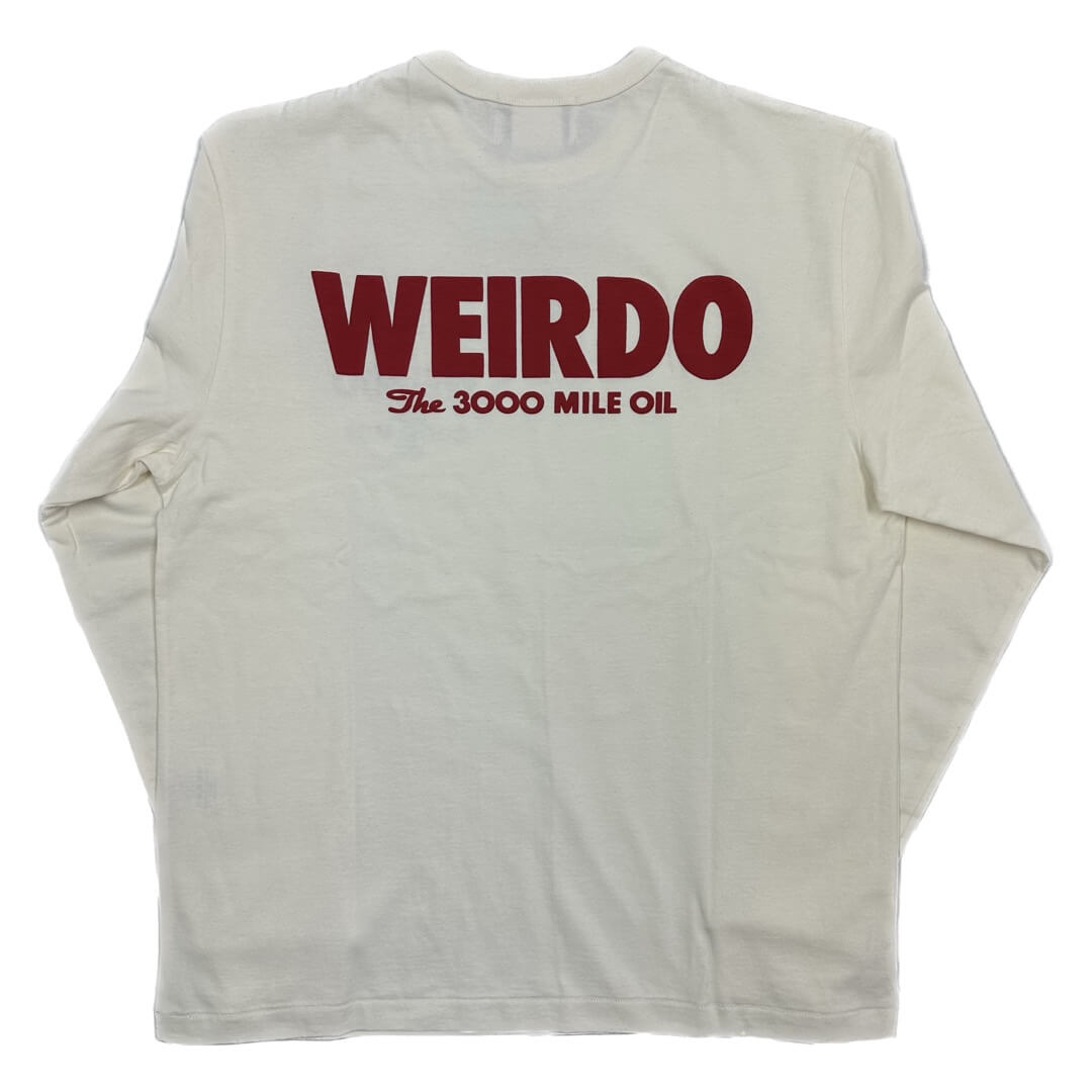 残りMサイズのみ ウィアード クルーネック 長袖 Tシャツ ロンT メンズ WEIRDO 3000MILE - L/S T-SHIRTS GLADHAND グラッドハンド GANGSTERVILLE ギャングスタービル OLD CROW オールドクロウ