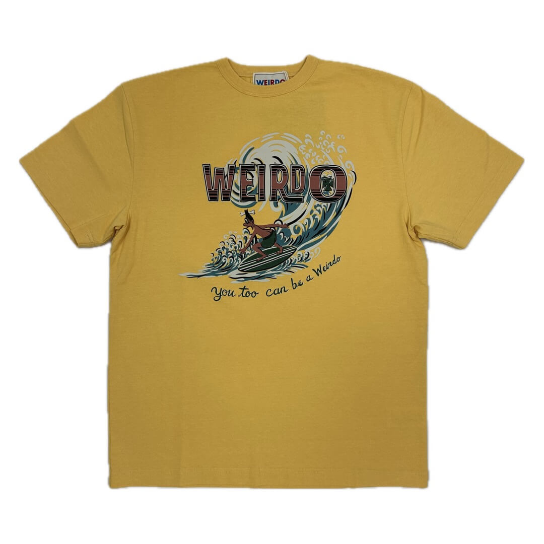楽天市場】weirdo（カラーイエロー）（Tシャツ・カットソー｜トップス