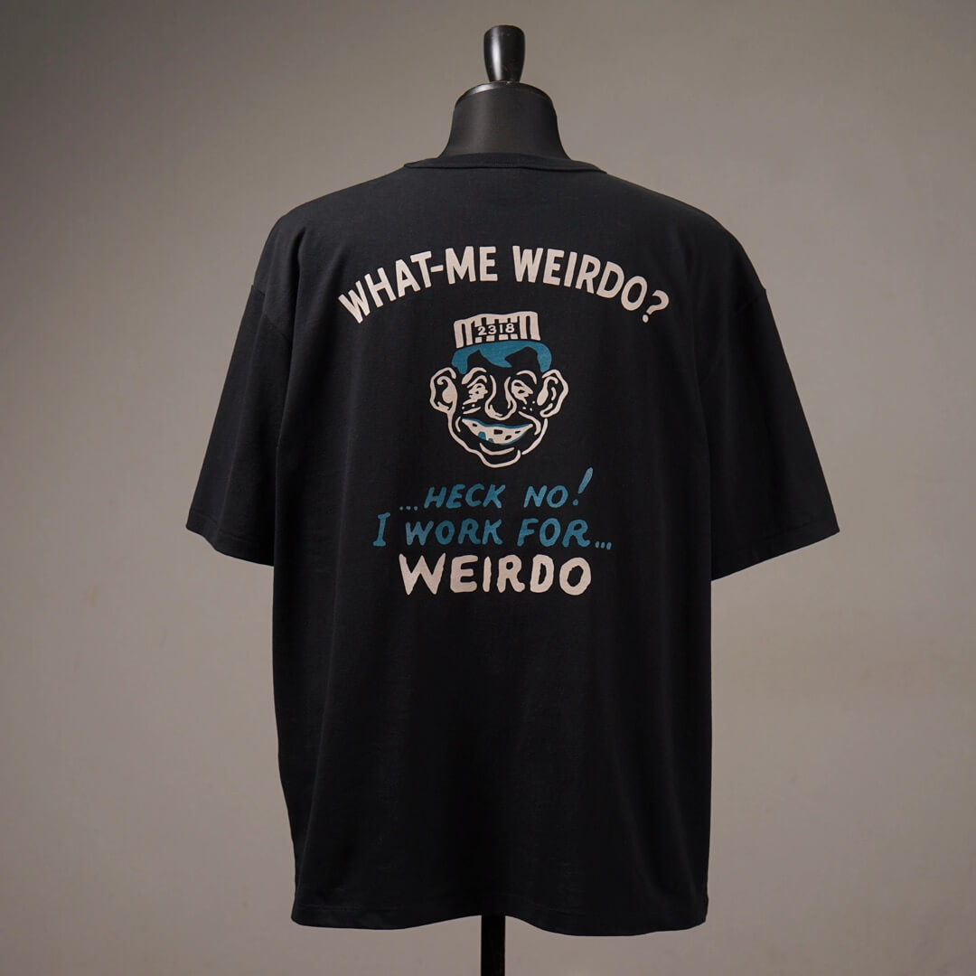 残りL・XLサイズのみ ウィアード ヘビーウェイト バインダーネック ポケット Tシャツ 半袖 メンズ WEIRDO WHAT-ME WEIRDO? - HEAVY WEIGHT BINDER NECK S/S T-SHIRTS GLADHAND グラッドハンド GANGSTERVILLE ギャングスタービル OLD CROW オールドクロウ